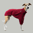 Load image into Gallery viewer, PULLOVER Windhund Weinrot
