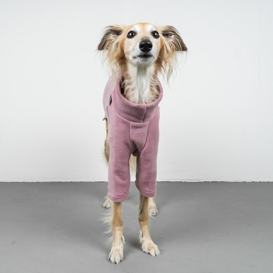 Polar Fleece Sweater for Whippets Vol. 2. Mulberry 