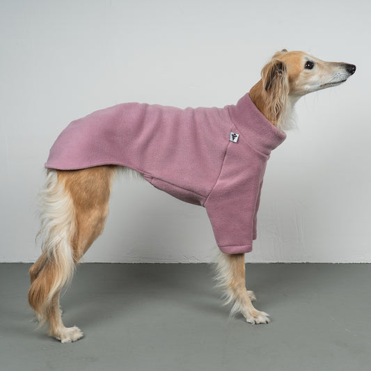 Polar Fleece Sweater for Whippets Vol. 2. Mulberry 