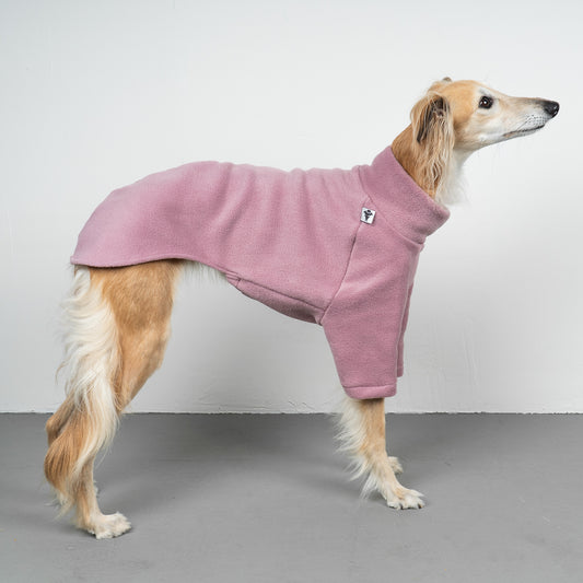 Polar Fleece Sweater for Whippets Vol. 2. Mulberry 