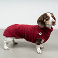 Load image into Gallery viewer, FLEECE SHIRT Dackel Bordeaux
