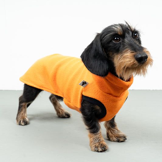 FLEECE SHIRT Dackel Orange