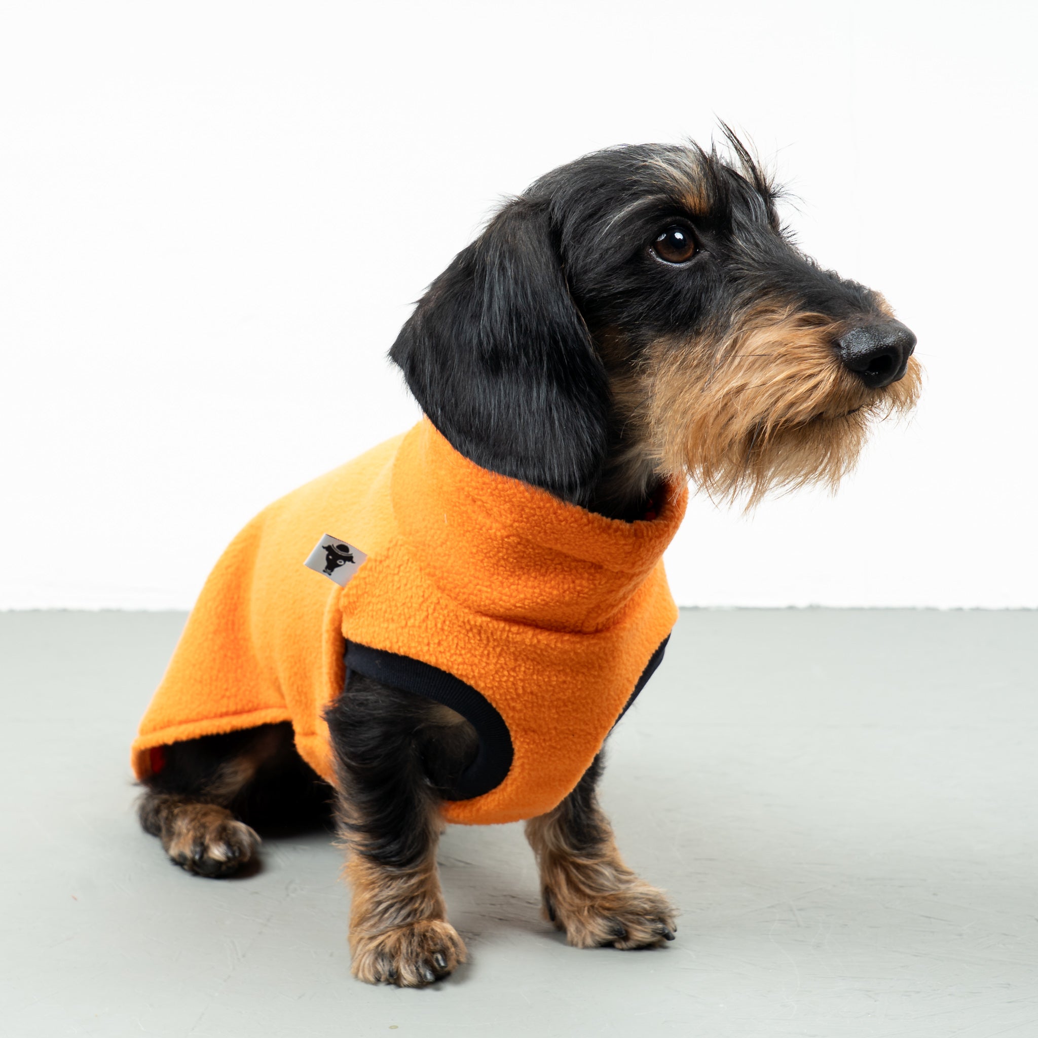 FLEECE SHIRT Dackel Orange