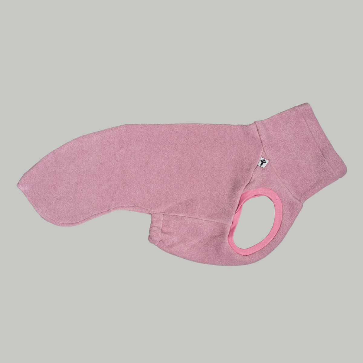 FLEECE SHIRT Windhund Altrosa