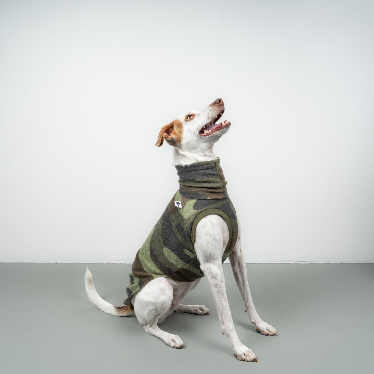 FLEECE SHIRT Windhund Camouflage