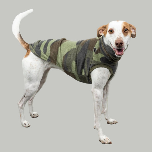 FLEECE SHIRT Windhund Camouflage