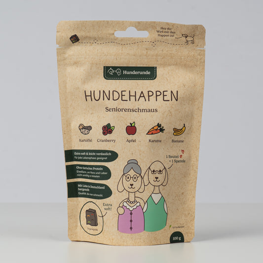Hunderunde's Vegane Hundehappen – Seniorenschmaus