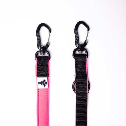Sport leash neon pink