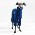 Load image into Gallery viewer, Italian Greyhound Navy Overall
