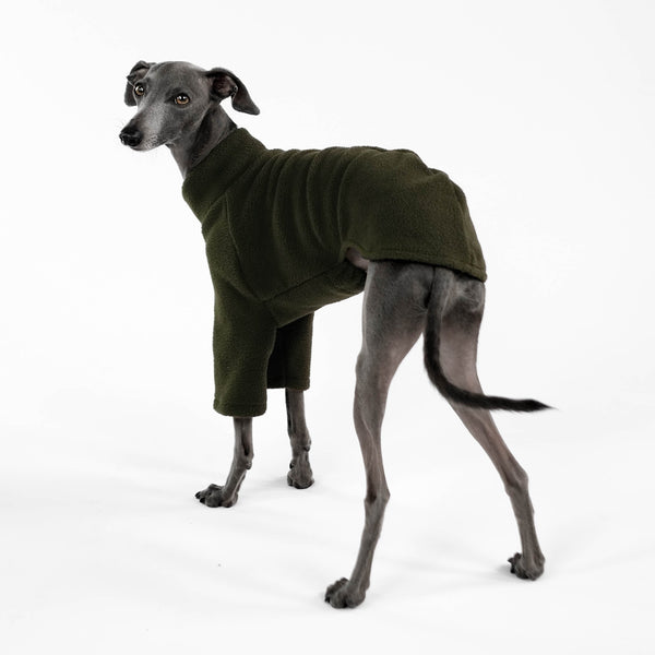 Windspiel Pullover Fleece Dark Olive