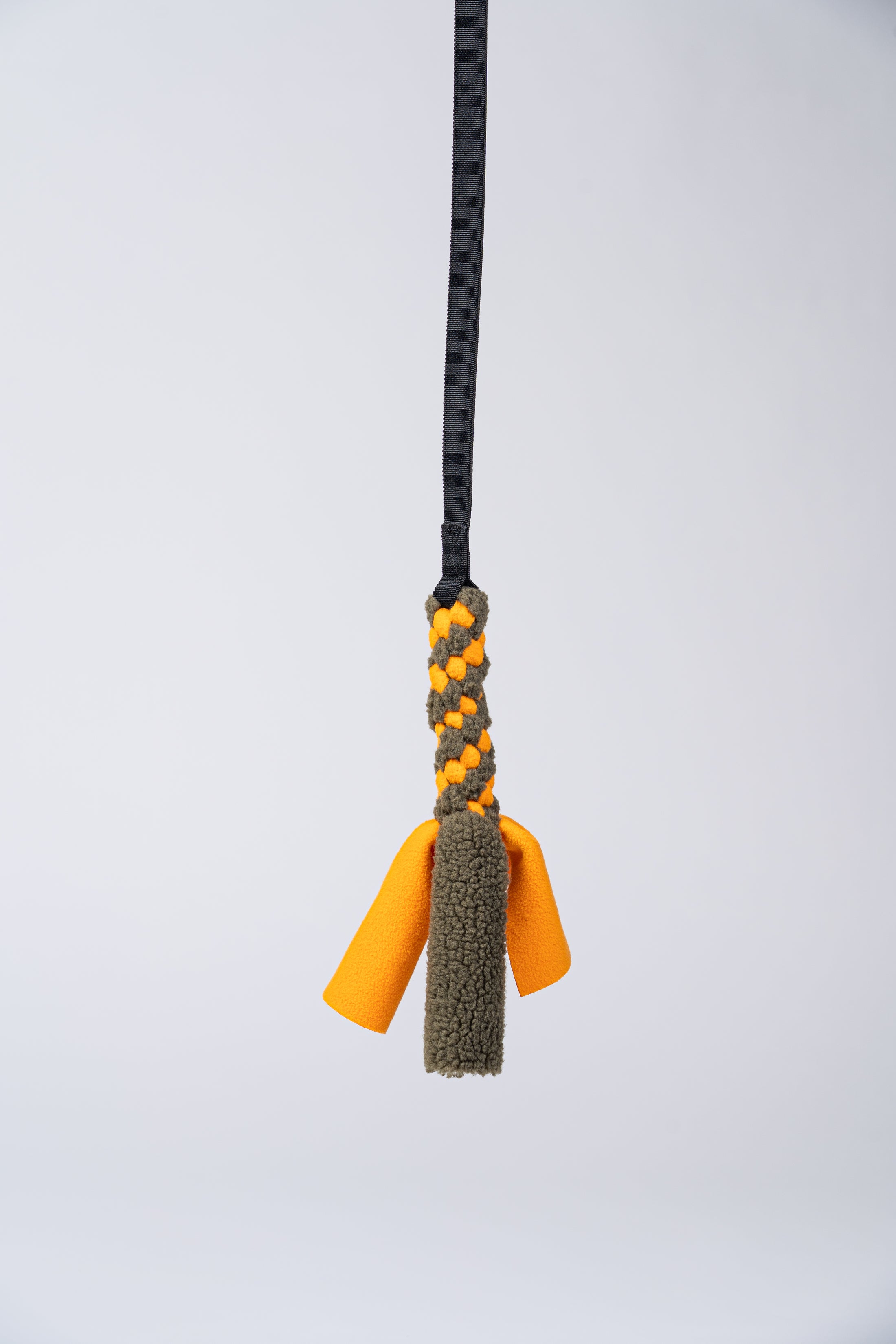 Karma_Hund_Bungee-Tau_Orange_Olive_Nahaufnahme