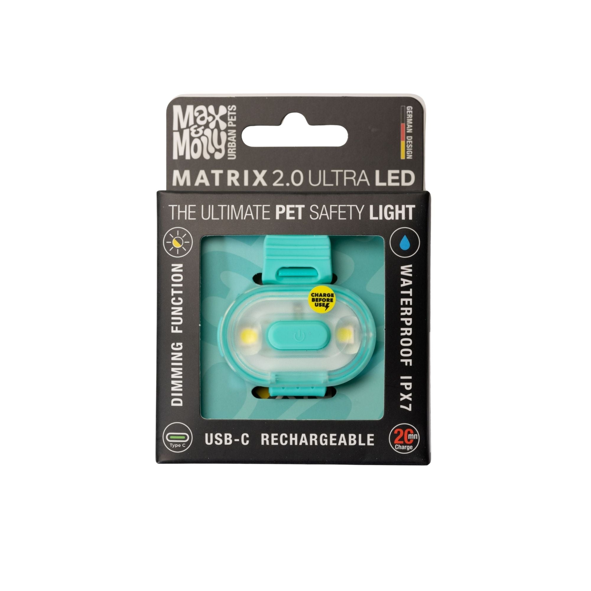Matrix Ultra LED 2.0 - Sicherheitslicht Turquoise