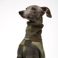 Load image into Gallery viewer, Overall Iggy Camouflage – Close-up am Hund – hochwertige Hundekleidung von Karma Hund
