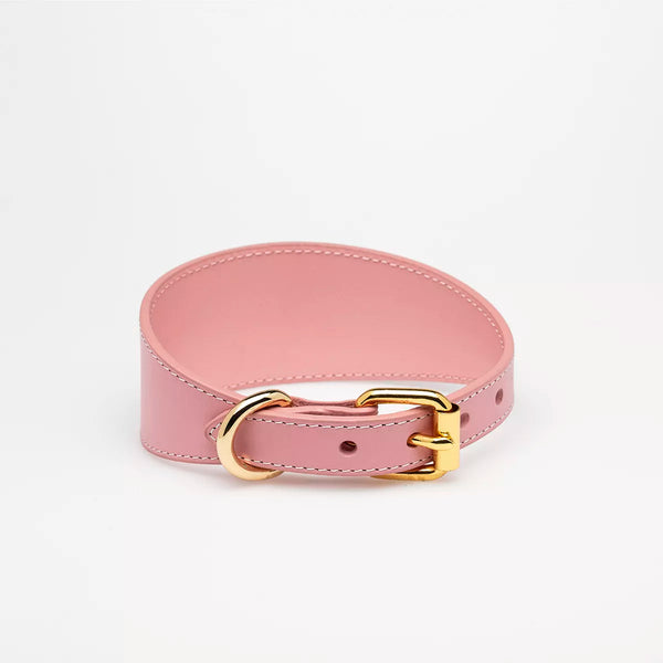 Pink Collar greyhound collar