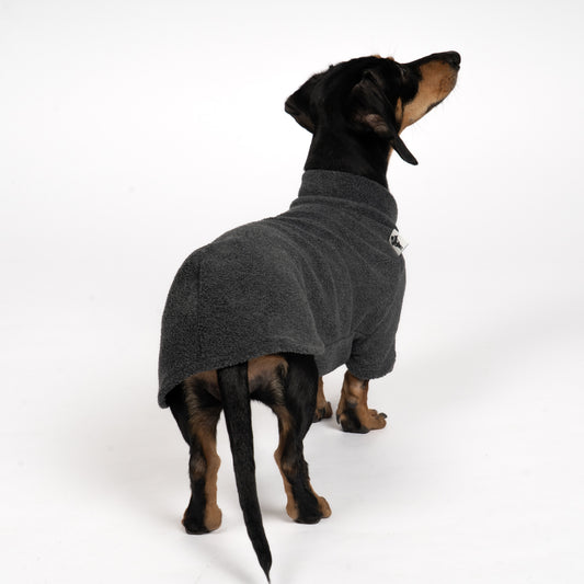 PULLOVER Dackel Anthrazit