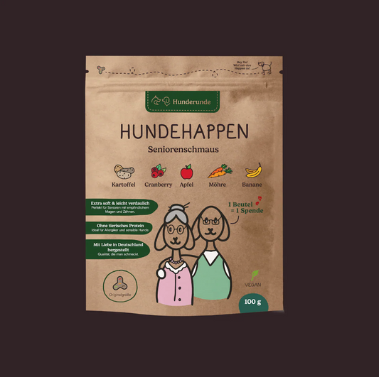Hunderunde's Vegane Hundehappen – Seniorenschmaus