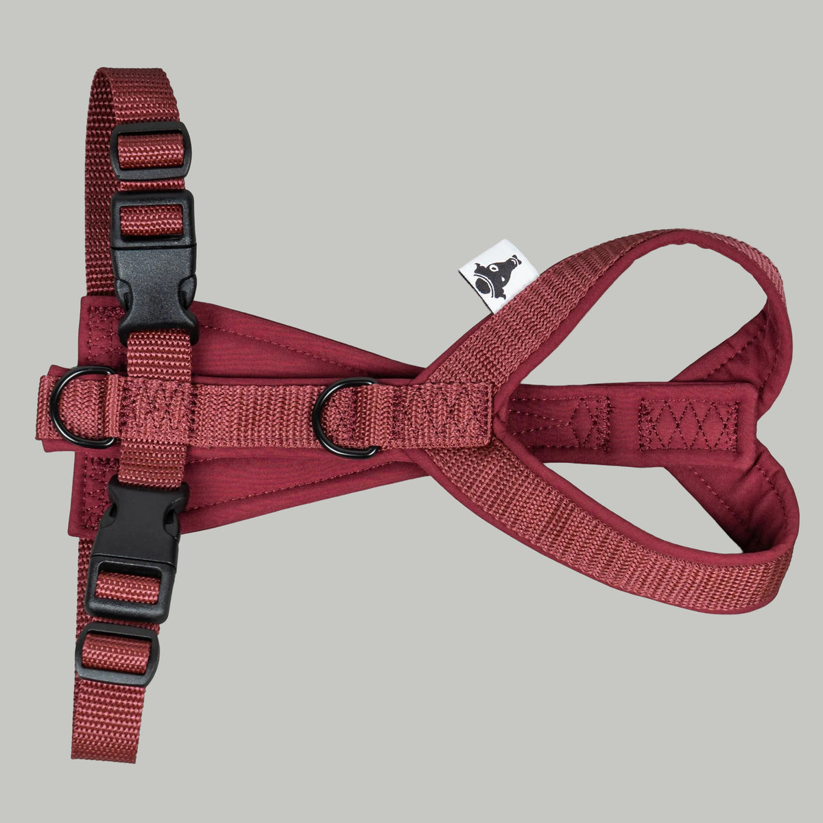 SOFTSHELL HUNDEGESCHIRR Dackel Weinrot