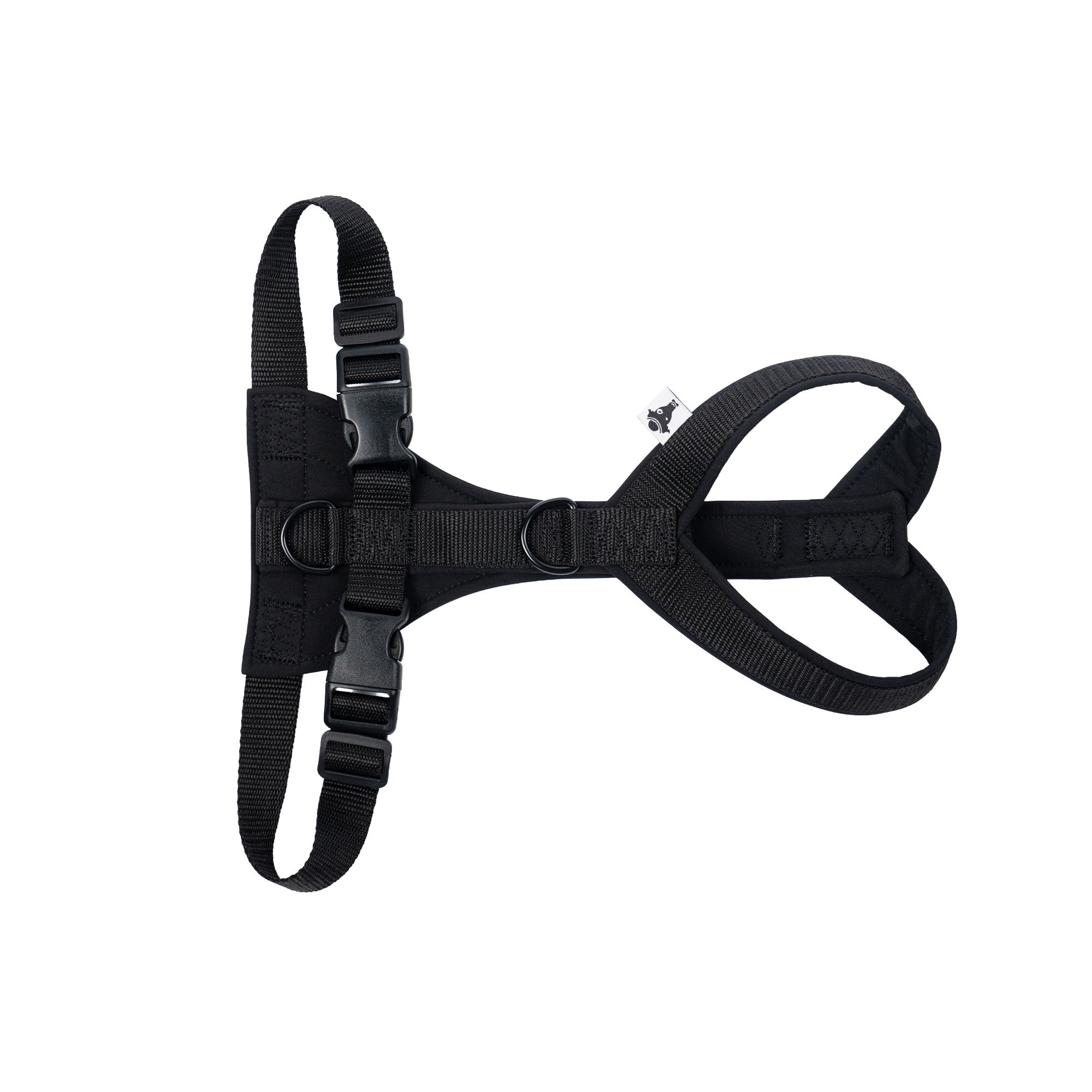 SOFTSHELL DOGHARNESS Sighthound Black