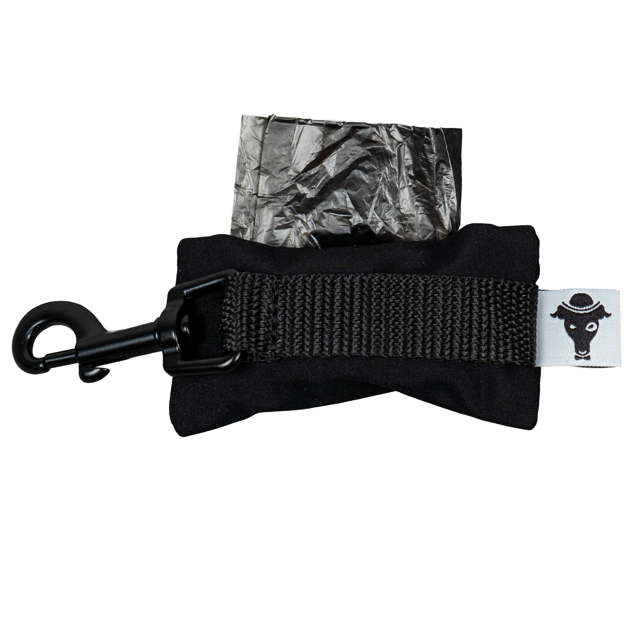 Softshell Kotbeutelhalter Schwarz