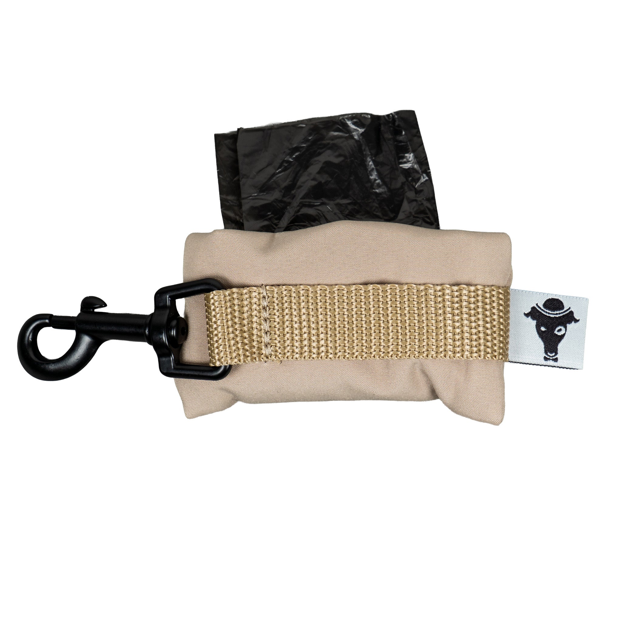 Softshell Kotbeutelhalter Sand