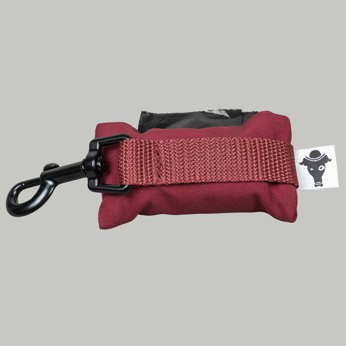 Softshell Kotbeutelhalter Weinrot
