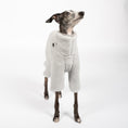 Load image into Gallery viewer, Teddy Overall Iggy Light Grey – optimale Passform für Windhunde, Windspiele und Dackel
