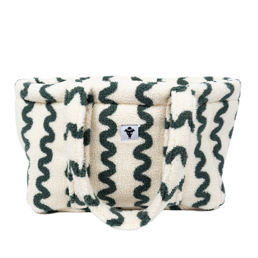 Teddy Shopper GREEN Waves