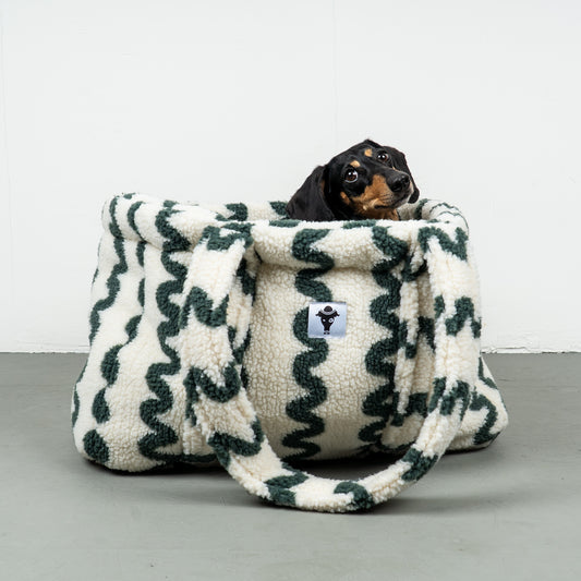 Teddy Shopper GREEN Waves