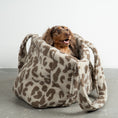 Load image into Gallery viewer, Teddy Shopper Leo Light- Rückzugsort unterwegs für Dackel, Windspiel, Zwergpudel, Zwergspitz, Whippet - Zwergdackel Hundetasche
