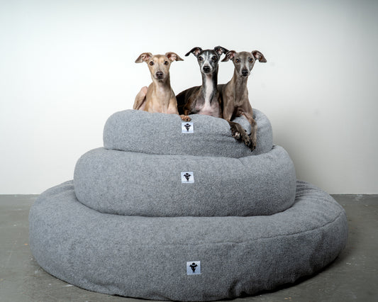 Cover for round dog bed