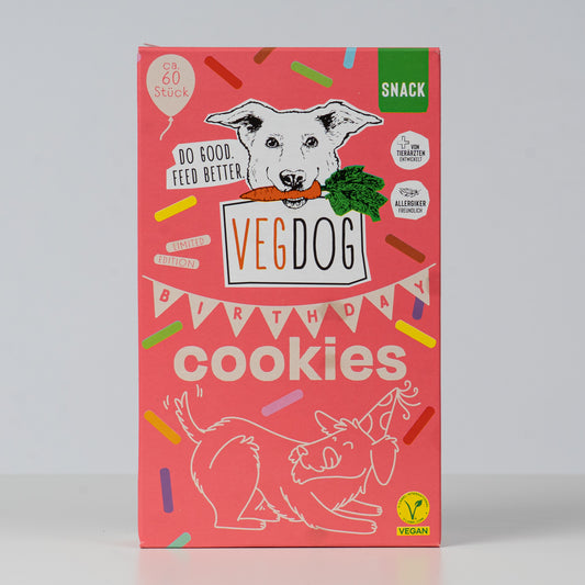 VEGDOG Birthday Cookies