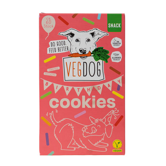 VEGDOG Birthday Cookies