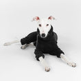 Load image into Gallery viewer, Whippet Fleece Overall Schwarz
