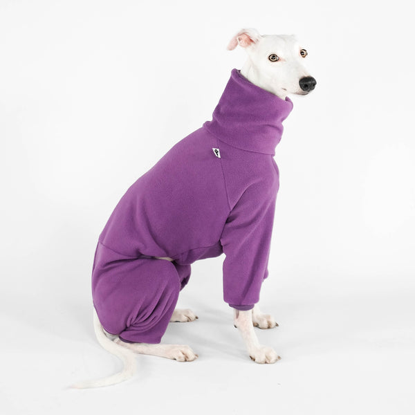 Whippet Fleece Overall Violet