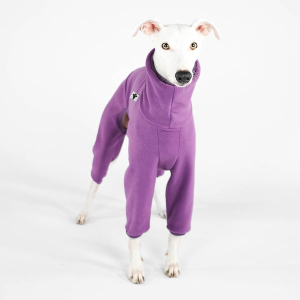 Whippet Fleece Overall Violet