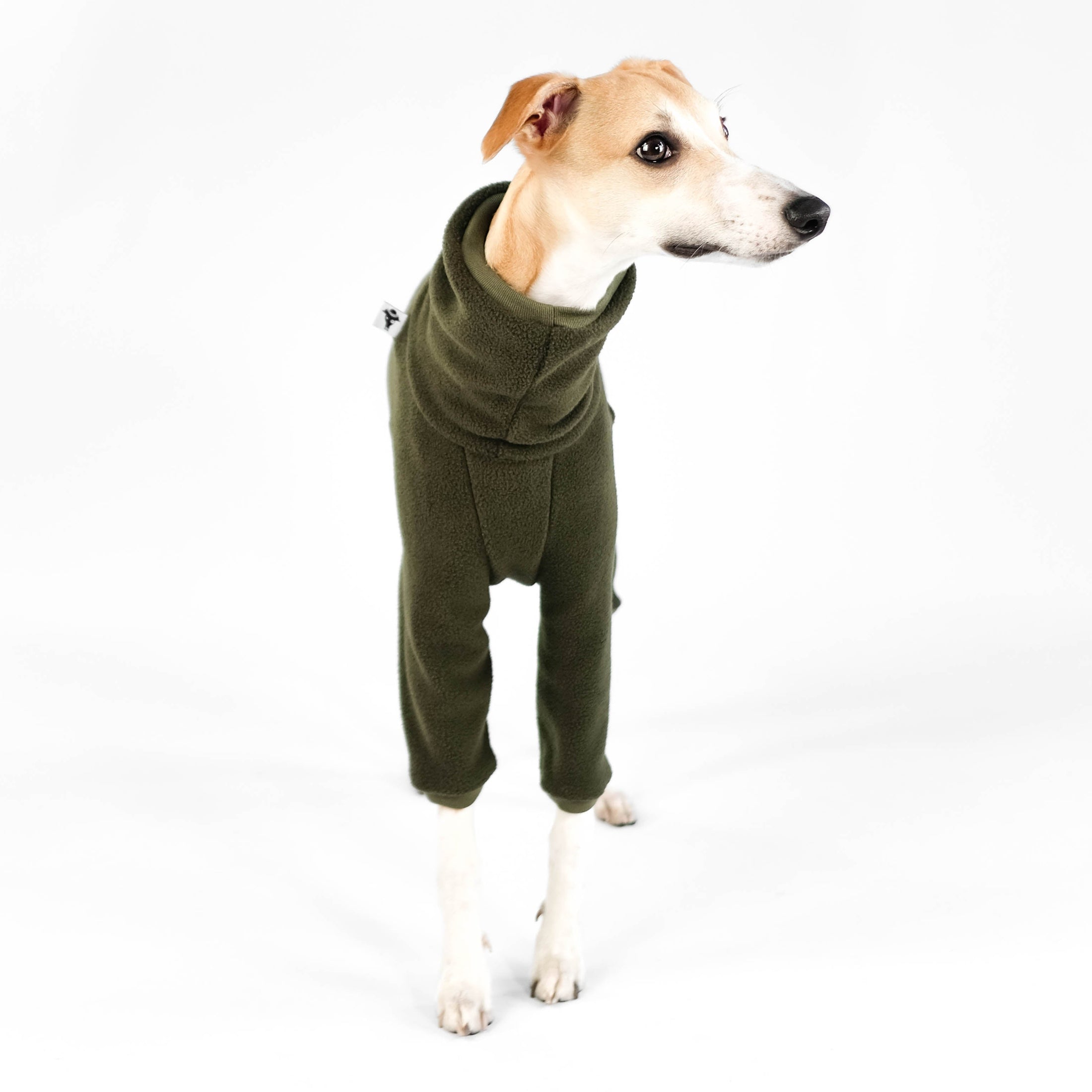 Whippet Fleece Overall Dark Olive