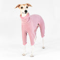 Load image into Gallery viewer, Whippet Fleece Overall Mulberry
