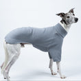 Load image into Gallery viewer, Whippet präsentiert Windhund-Pullover in Light Grey vor weißem Hintergrund – schlicht, weich und funktional
