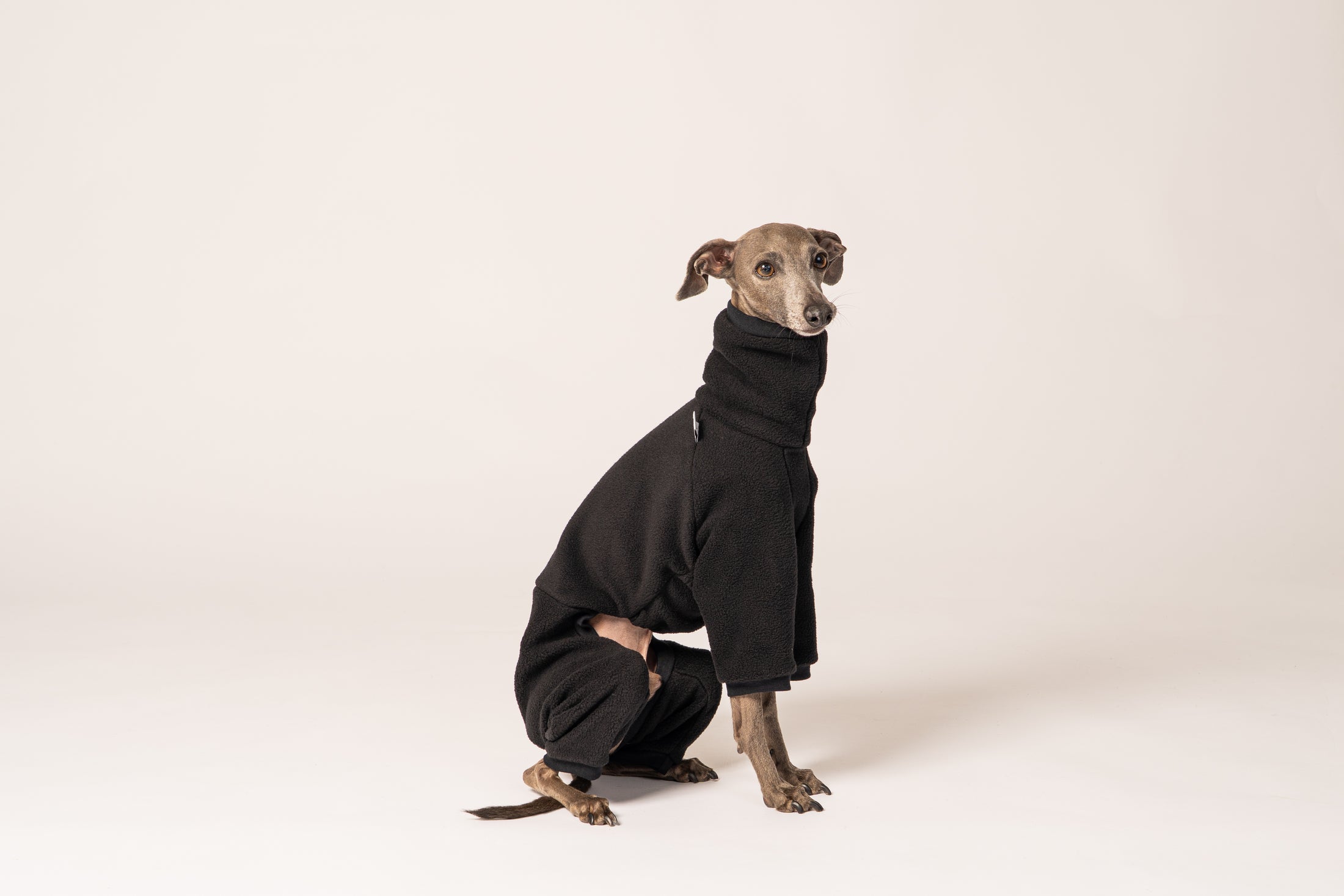 Italienisches Windspiel Fleece Overall von Karma Hund