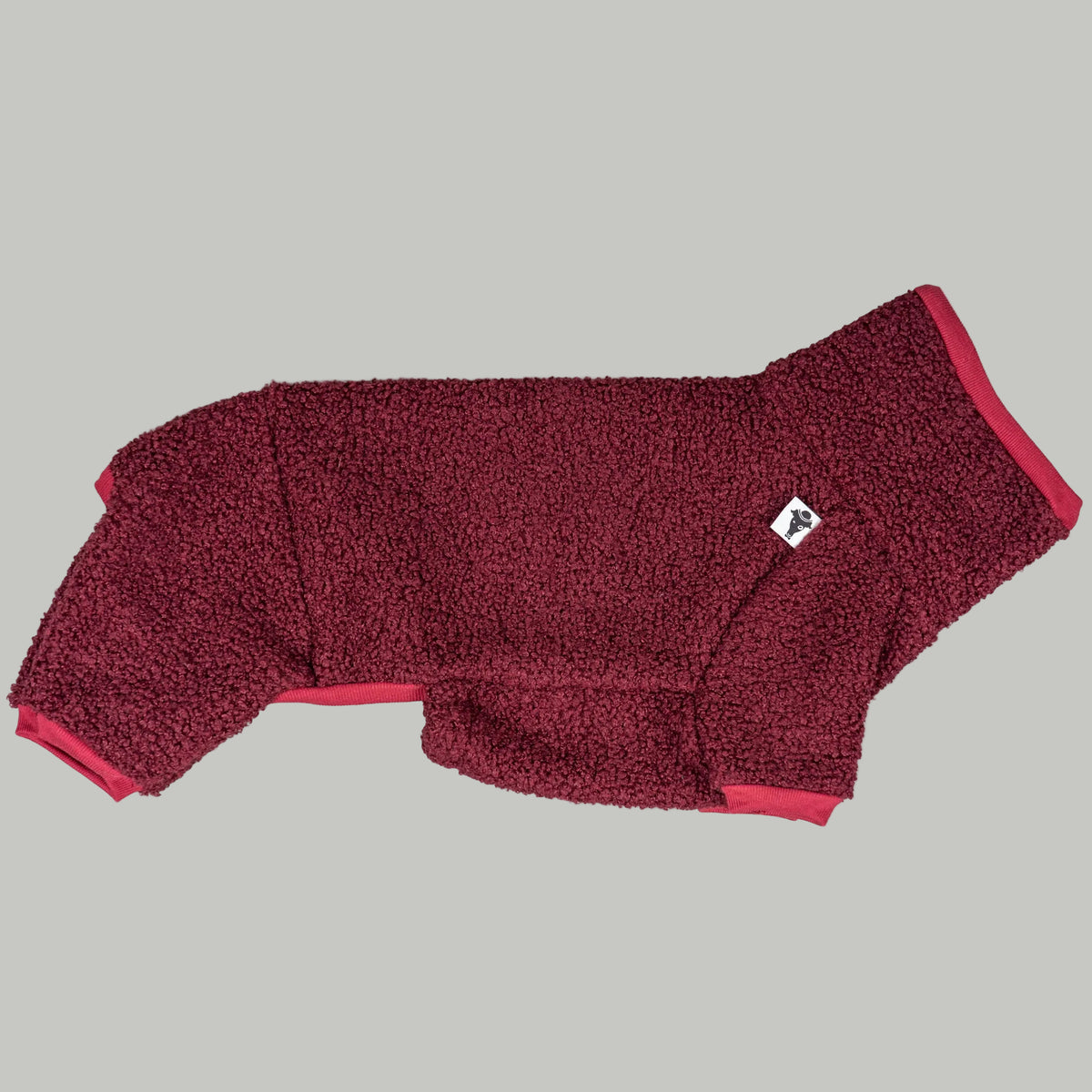 WINTER OVERALL 2.0 Dackel Weinrot