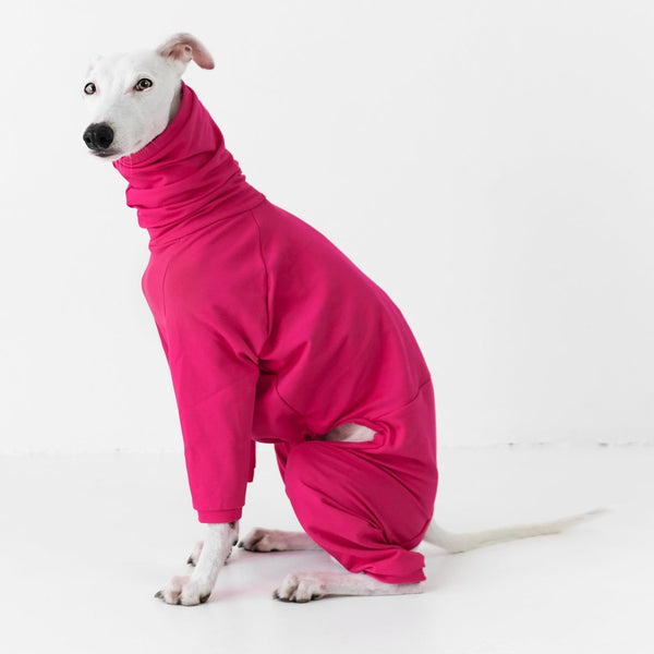 Cotton Collection Magenta Coverall for Whippets 