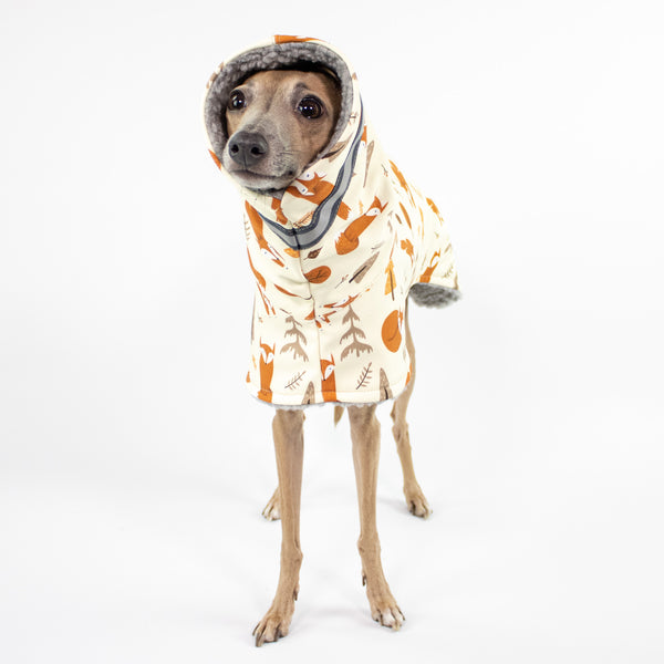 Winter coat for Italian Greyhounds - Fox Design 