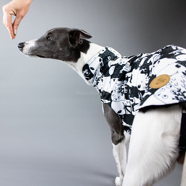 City Breeze dog raincoat™ WHIPPET Raincoat Monster